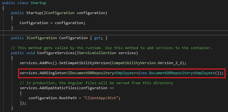 Angular App With ASP.NET Core And Cosmos DB